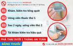 Phá thai dưới 1 tháng bằng phương pháp nào?