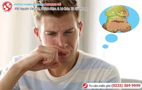 Bao quy đầu có mùi hôi do nhiều nguyên nhân gây nên