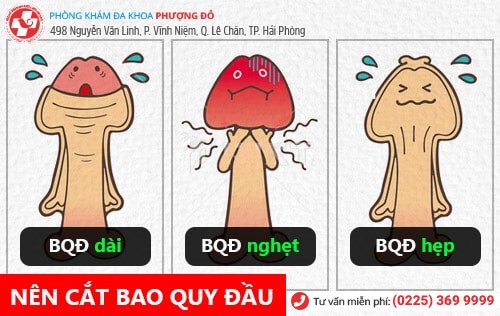 Địa chỉ cắt bao quy đầu uy tín ở Hải Phòng