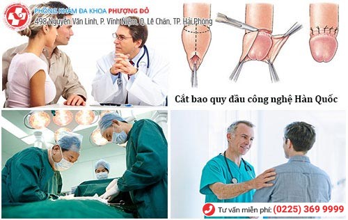 Phòng Khám Phượng Đỏ chữa khô da bao quy đầu bằng phương pháp tiên tiến