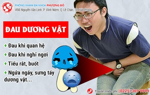 đau dương vật