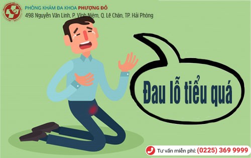 Đau lỗ tiểu ở nam