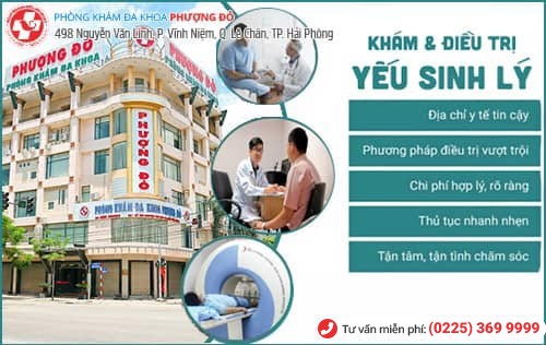 Phòng Khám Phượng Đỏ áp dụng phương pháp chữa yếu sinh lý tiên tiến