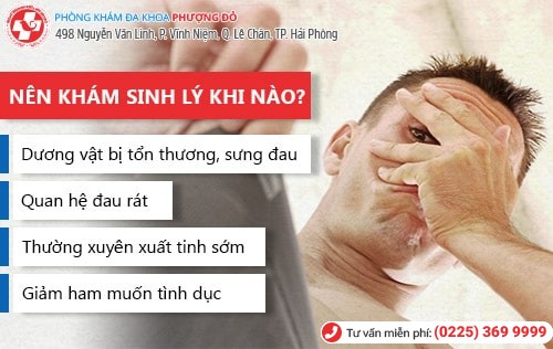 Bệnh viện khám sinh lý chất lượng, ngoài giờ ở Hải Phòng