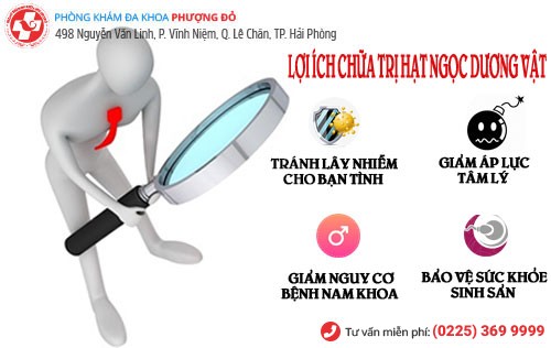 Lợi ích khi chữa hạt ngọc dương vật