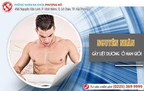 Liệt dương do nhiều nguyên nhân gây nên