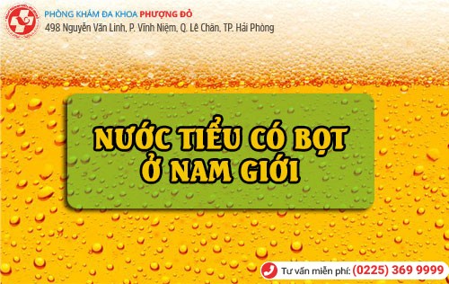 Nước tiểu có bọt