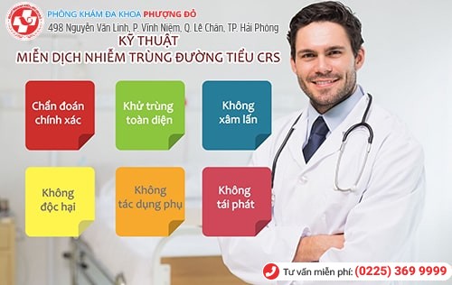 CRS là phương pháp chữa viêm đường tiểu hiệu quả