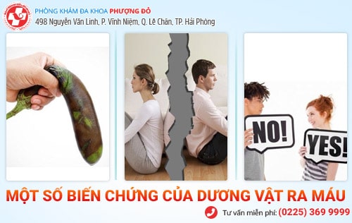 Dương vật ra máu là bị bệnh gì?