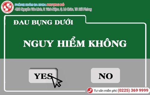 Biến chứng đau bụng dưới