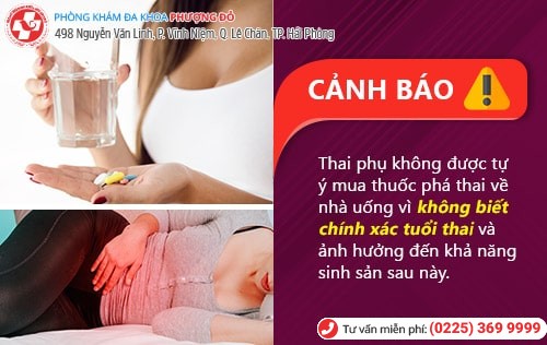 Những biến chứng khi tự uống thuốc phá thai