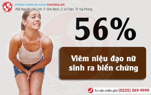 Biến chứng viêm niệu đạo nữ