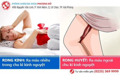 Chị em cần hiểu đúng về hiện tượng rong huyết