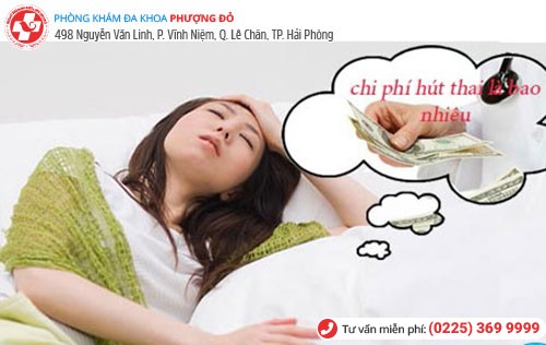 Chi phí hút thai chân không phụ thuộc nhiều yếu tố