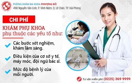 Chi phí khám phụ khoa bao nhiêu tiền hiện nay?