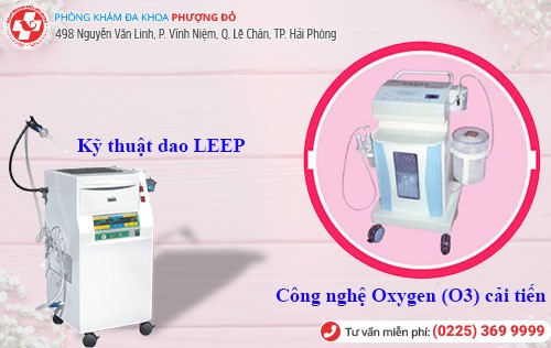 Công nghệ dao LEEP, Oxygen O3 chữa âm đạo ra nước hiệu quả