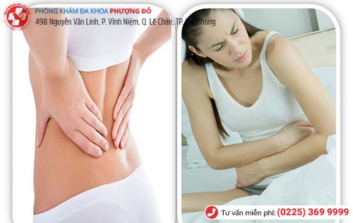 Đau lưng, bụng dưới - dấu hiệu bệnh viêm phần phụ