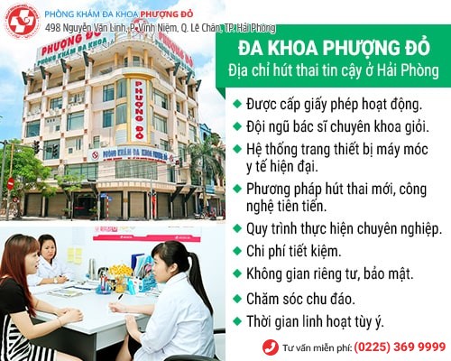 địa chỉ hút thai tại hải phòng đáng tin cậy