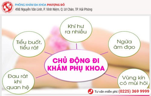 Các triệu chứng cần đi khám phụ khoa sớm