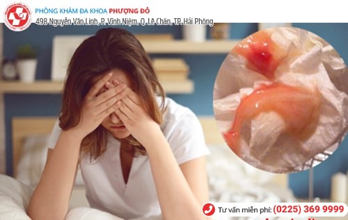 Khí hư có máu do nhiều bệnh phụ khoa gây nên