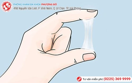 Khí hư ở trạng thái sức khỏe ổn định