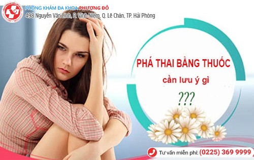 Lưu ý khi dùng thuốc phá thai