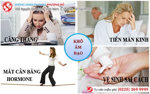 1 số nguyên nhân chính khiến âm đạo khô