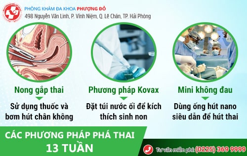 Phá thai 13 tuần bằng phương pháp nào? Có nguy hiểm không?