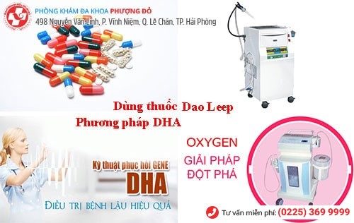 Phòng Khám Phượng Đỏ áp dụng các phương pháp chữa khí hư lẫn máu hiệu quả