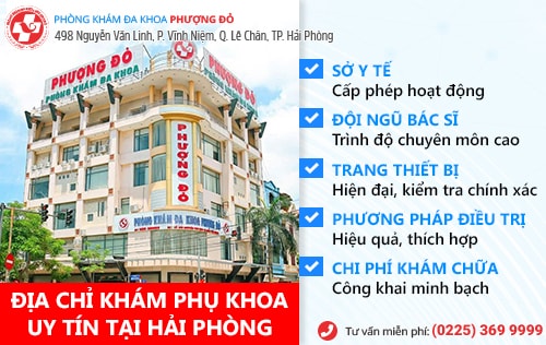 Phòng khám sản phụ khoa ở hải phòng tốt nhất