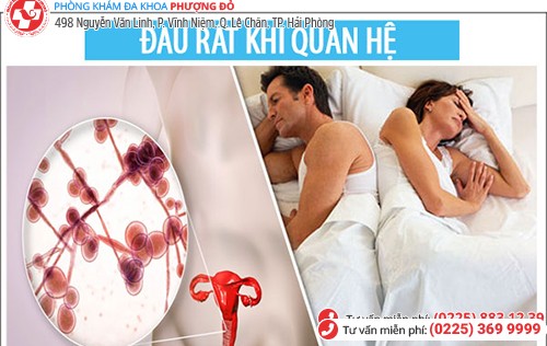 Quan hệ đau rát do nhiều nguyên nhân gây nên