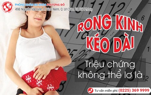 Rong kinh do nhiều nguyên nhân gây nên