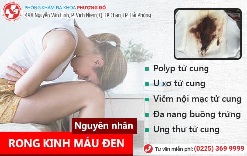 Rong kinh máu đen – Cẩn thận bệnh nguy hiểm