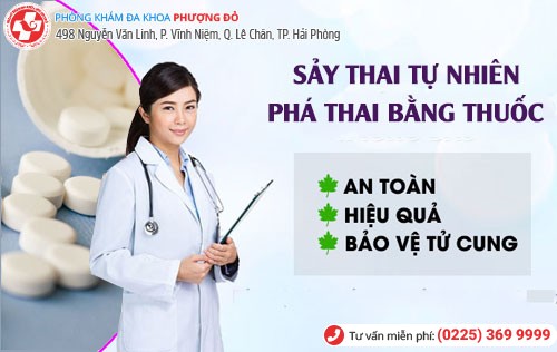 Sảy thai tự nhiên bằng thuốc