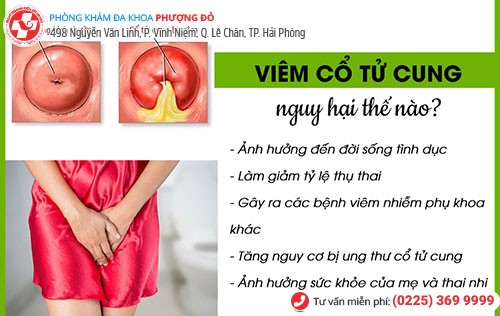 Viêm cổ tử cung gây ra nhiều biến chứng nguy hiểm