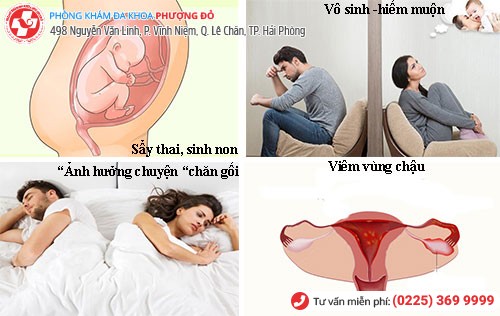 Tác hại viêm âm đạo