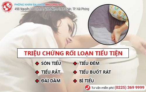 triệu chứng rối loạn tiểu tiện