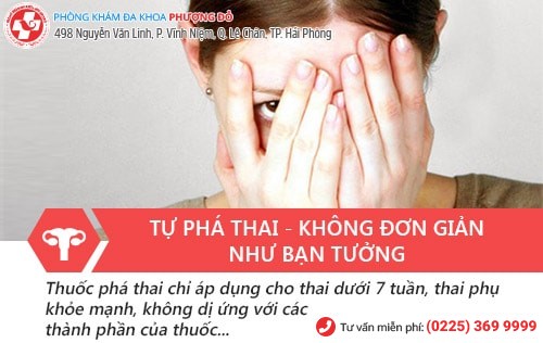 Tự phá thai tại nhà, nên hay không?