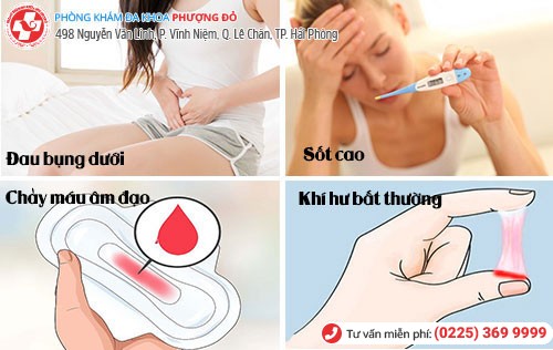 Dấu hiệu viêm vùng chậu