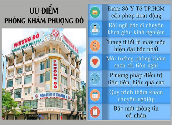 Ưu điểm phòng khám Phượng Đỏ