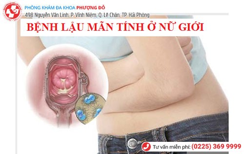 Ở giai đoạn mãn tính, bệnh lậu ở nữ ra nhiều khí hư