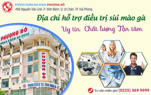 Đa Khoa Phượng Đỏ - bệnh viện chữa sùi mào gà uy tín tại Hải Phòng