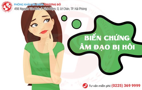 Biến chứng âm đạo bị hôi