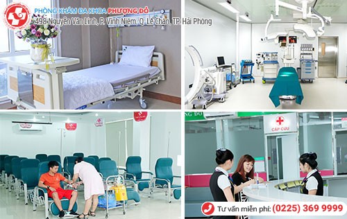 Phòng Khám Phượng Đỏ đầy đủ thiết bị y tế hiện đại chữa giang mai hiệu quả