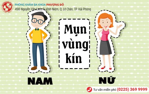 Nguyên nhân và cách điều trị mụn vùng kín