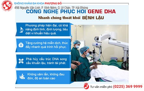 DHA cải tiến mới - công nghệ chữa bệnh lậu hiện đại