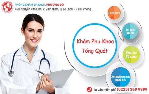 Khám phụ khoa ở đâu tại Hải Phòng?